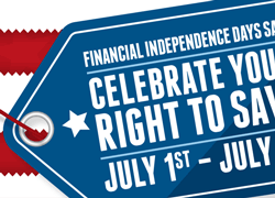 Financial Independence Day Sale